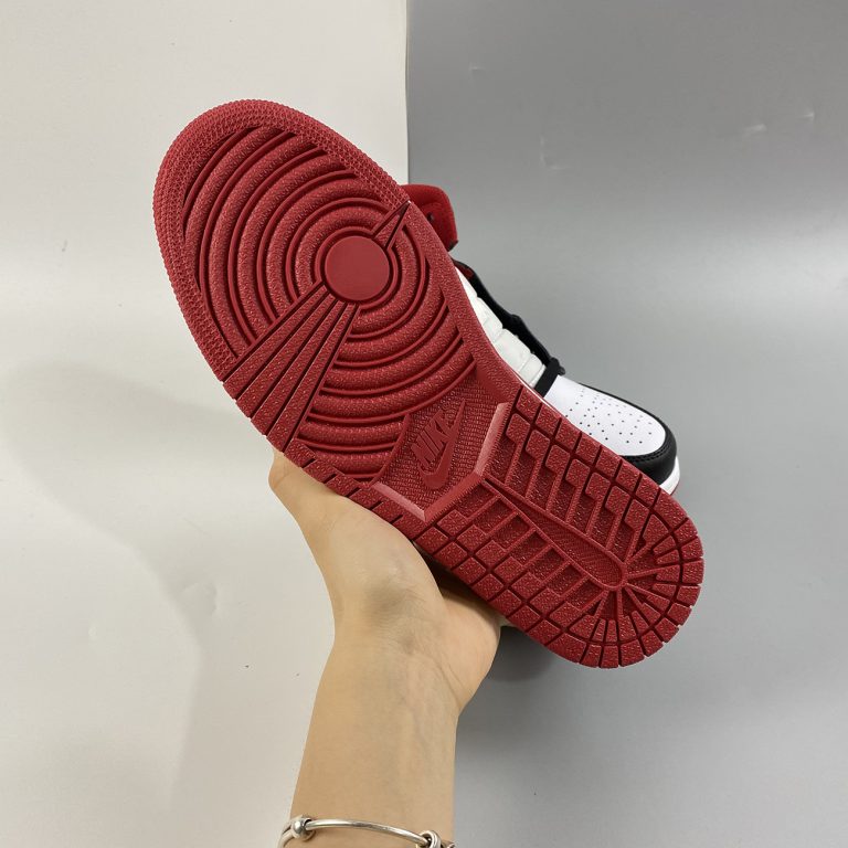 jordan white metallic red