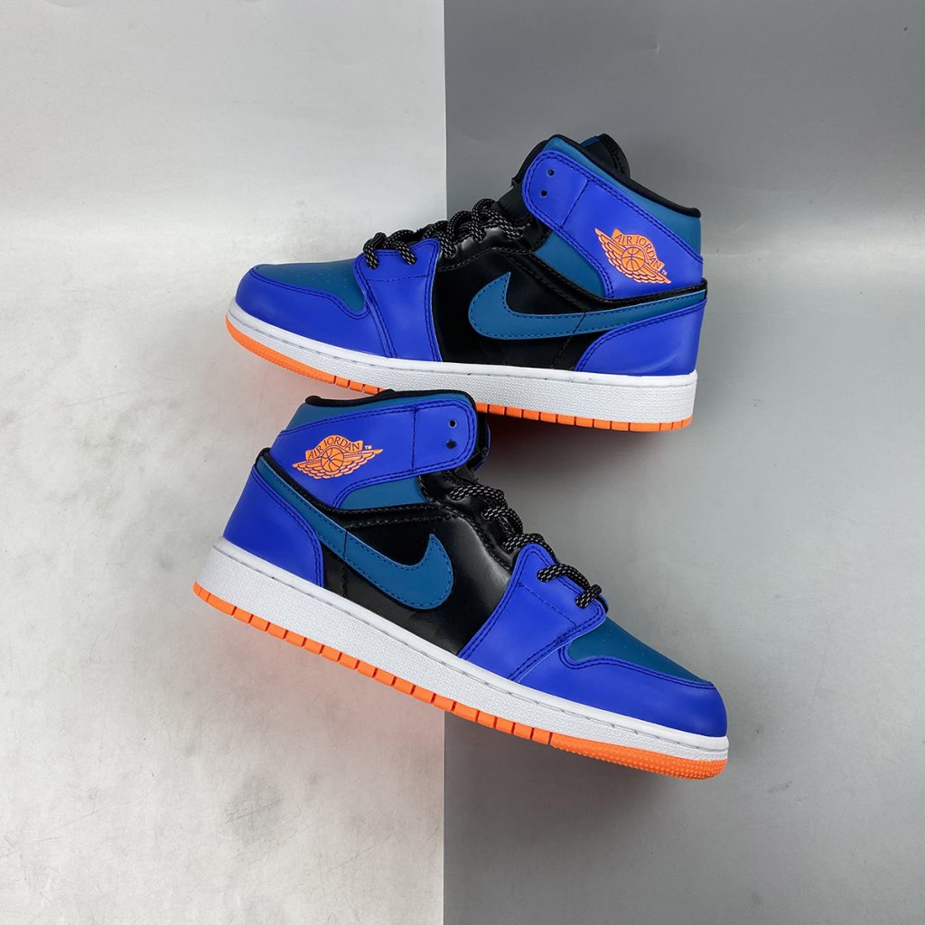 Air Jordan 1 Mid Racer Blue Green Abyss For Sale The Sole Line