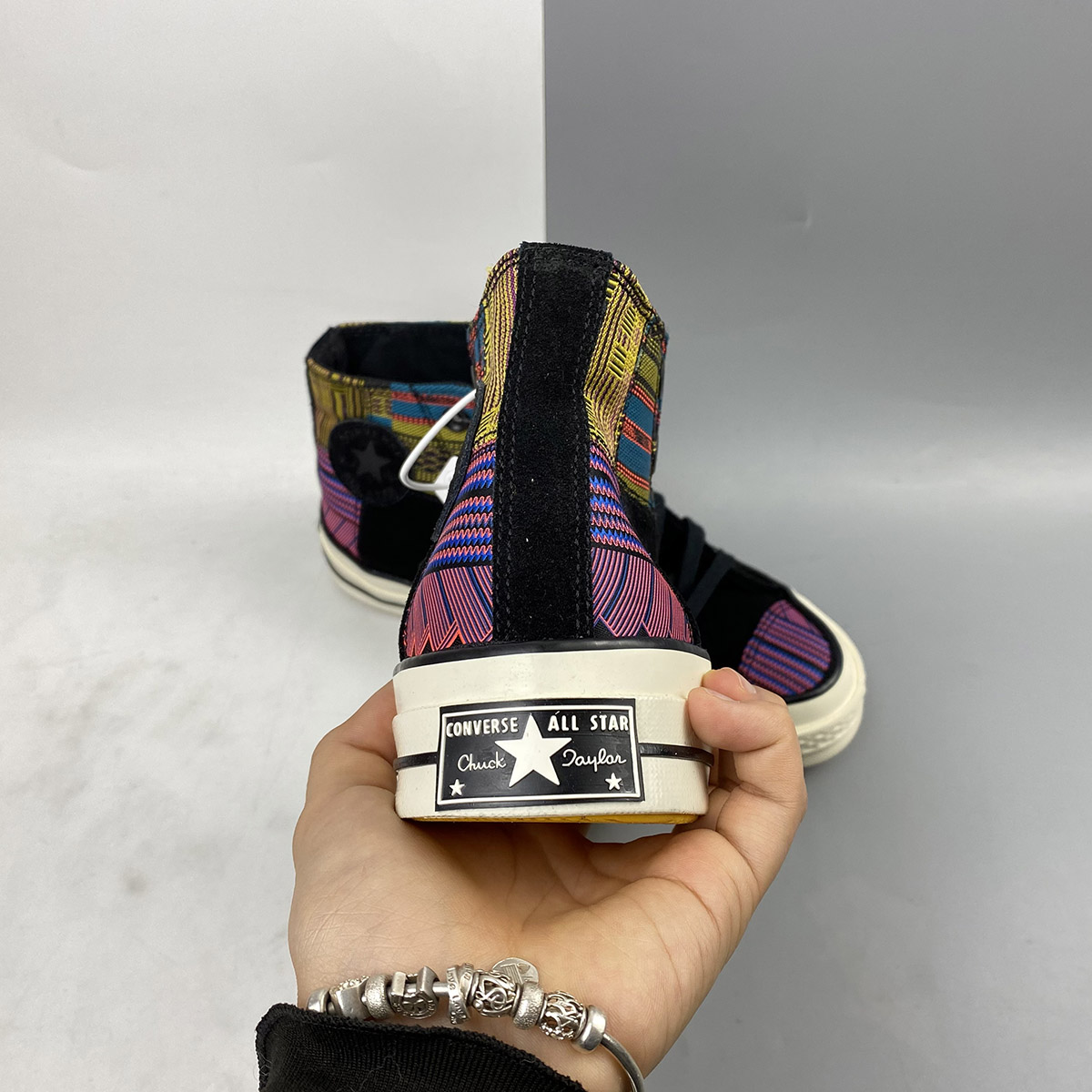 Converse-Chuck-70-Hi-Black-History-Month-Black-Egret-Yellow-For-Sale-4