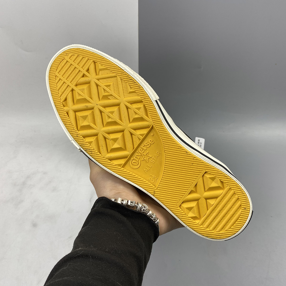 Converse-Chuck-70-Hi-Black-History-Month-Black-Egret-Yellow-For-Sale-5