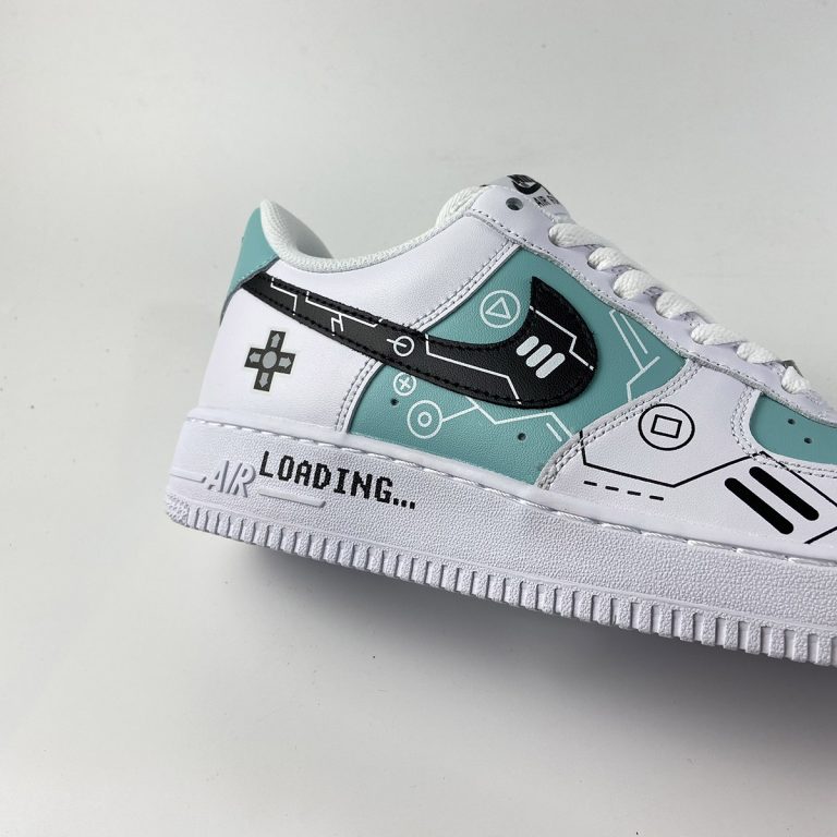 custom white nike air force 1