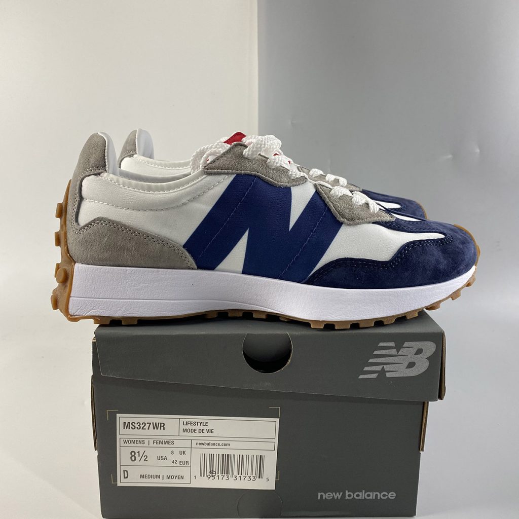 New Balance 327 Navy White Gum For Sale – The Sole Line