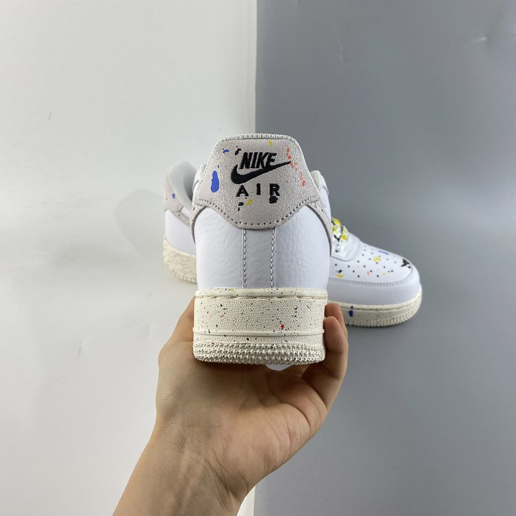 nike air force 1 lv8 paint splatter