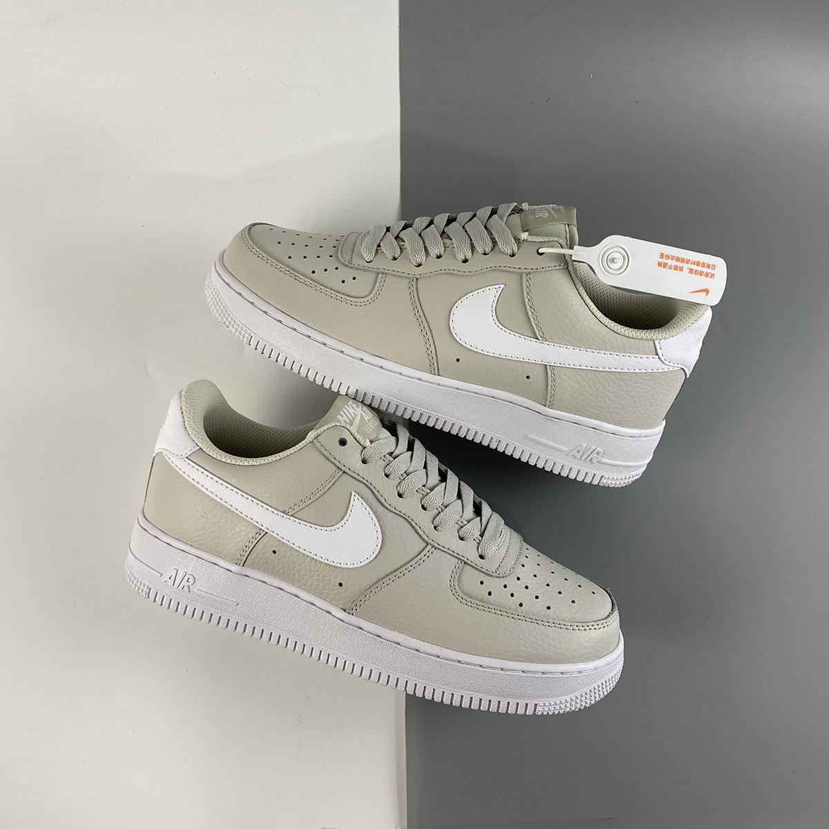 Nike-Air-Force-1-07-Light-Bone-For-Sale