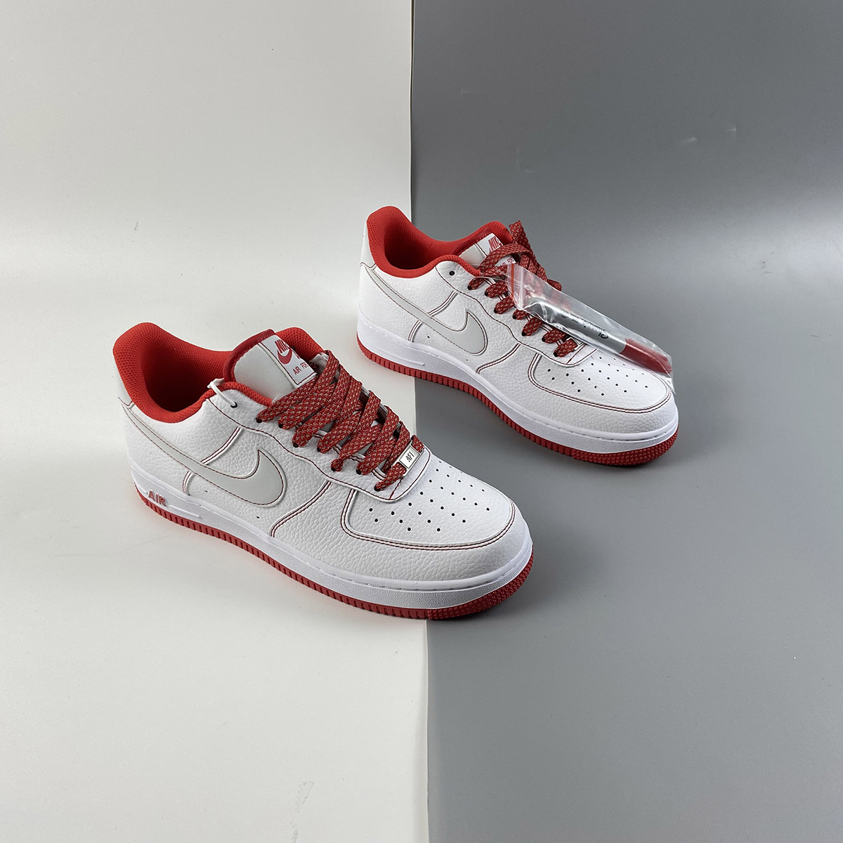 Nike-Air-Force-1-Low-White-White-University-Red-For-Sale-6