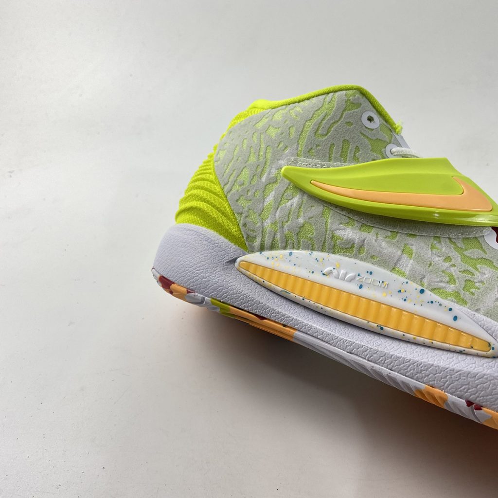 nike kd 14 white lime green
