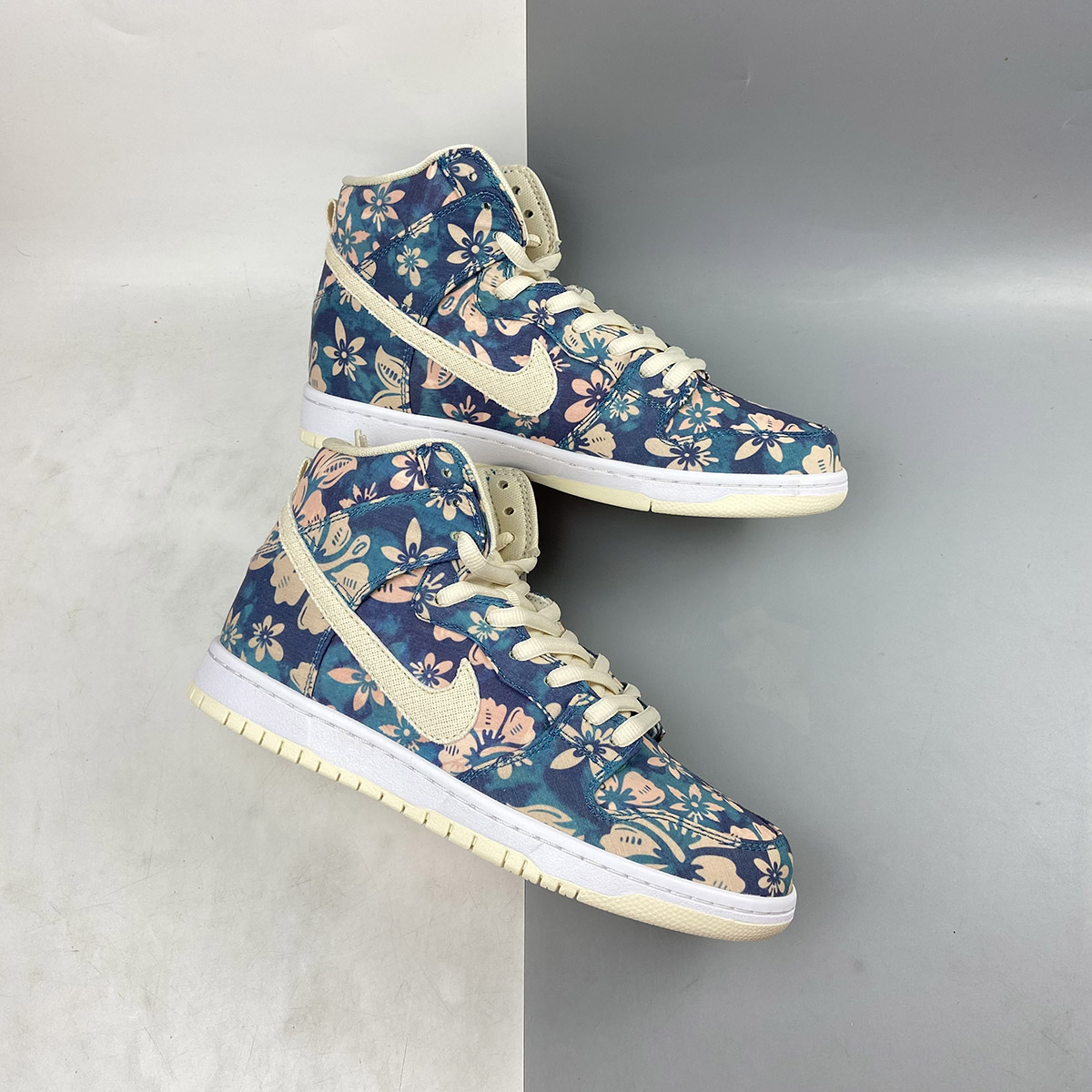 Nike SB Dunk High “Hawaii” Sail/Blue-Green Aqua For Sale – The Sole Line