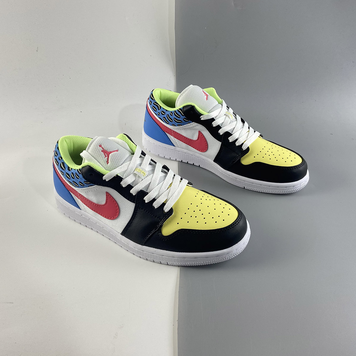 Air-Jordan-1-Low-Black-Light-Fusion-Red-White-Coast-For-Sale-6