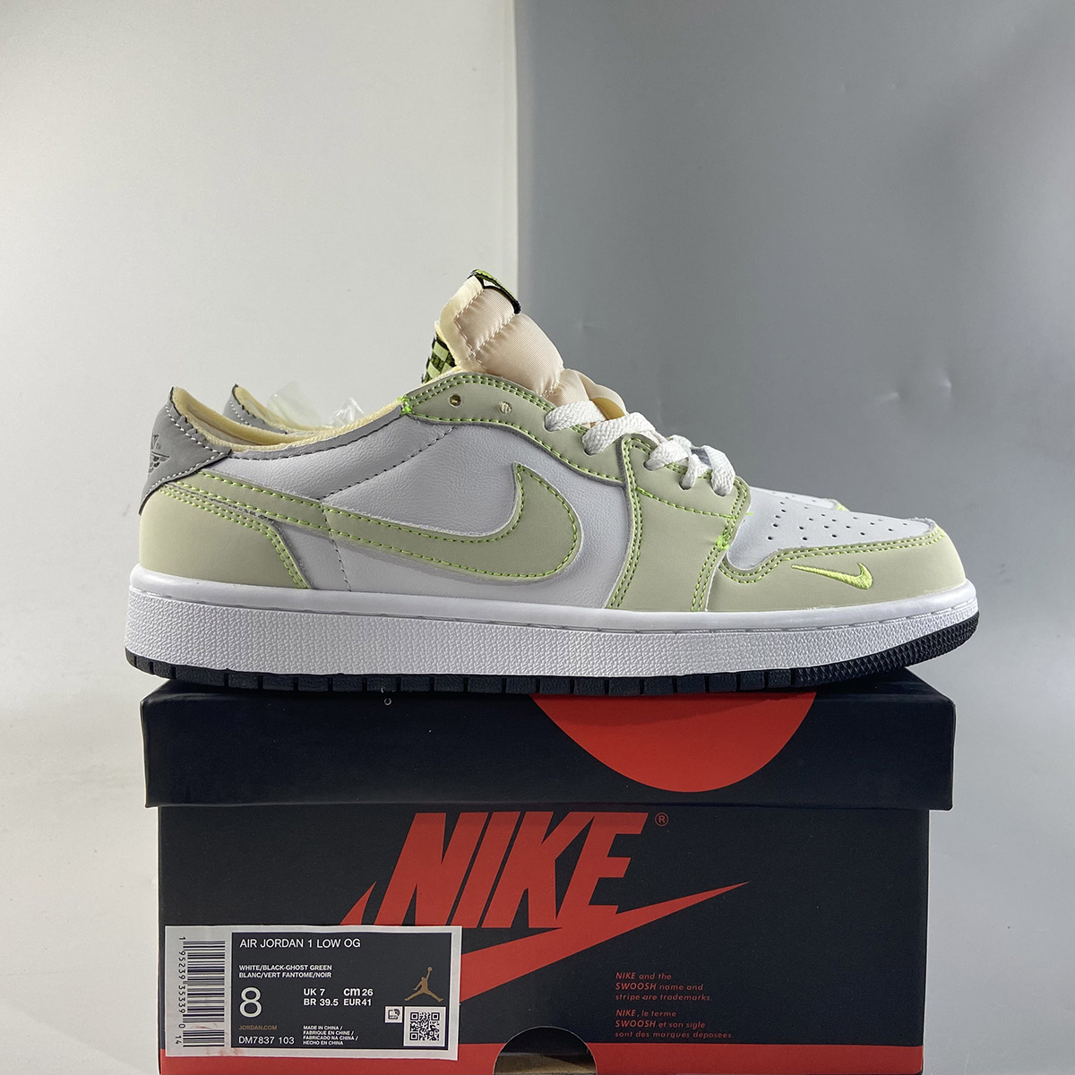 Air-Jordan-1-Low-OG-White-Ghost-Green-Black-For-Sale-7