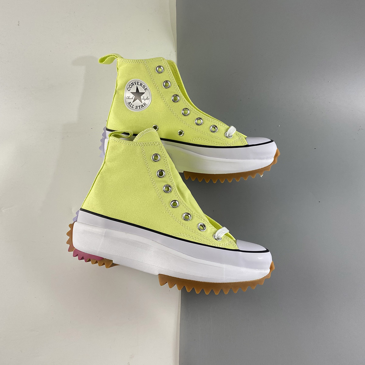 converse run star hike light zitron