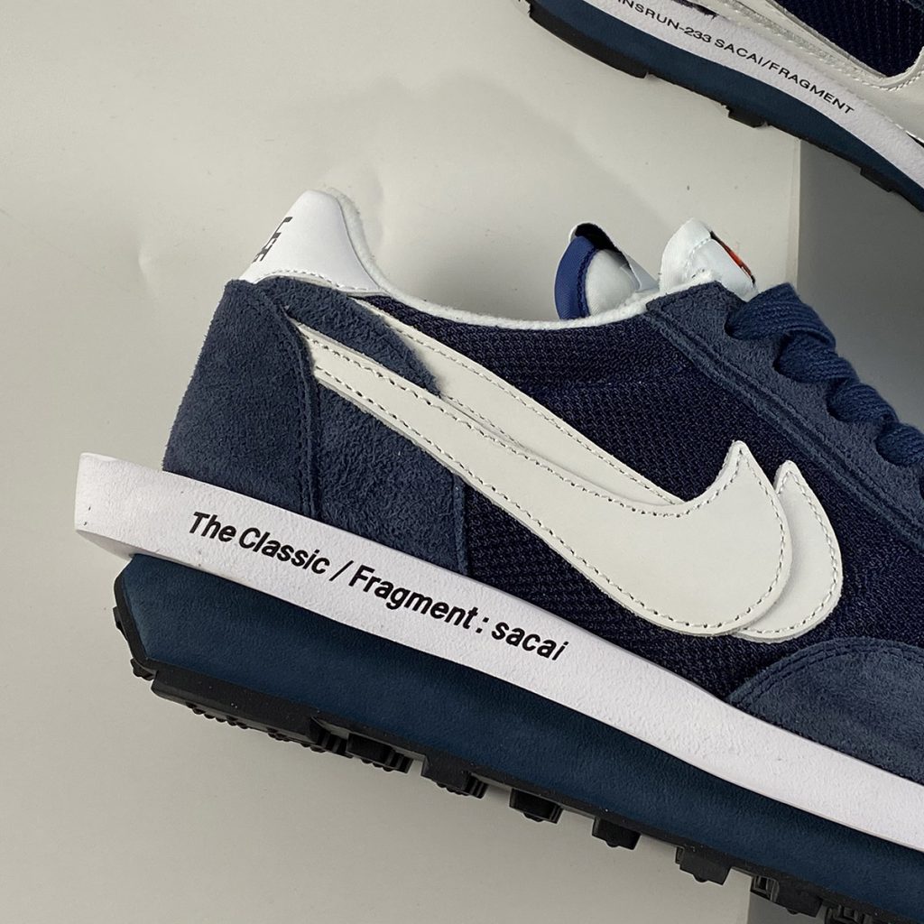 nike x sacai x fragment ld waffle blue void