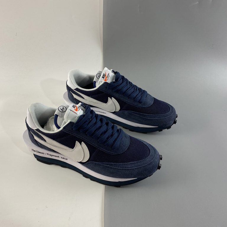 nike x sacai x fragment ld waffle blue void