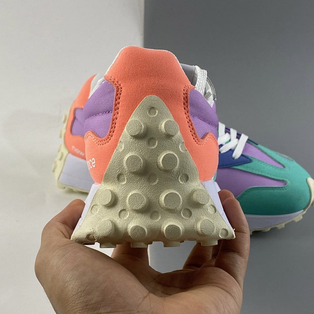 new balance 327 dark violet with summer jade