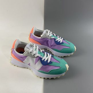 new balance 327 dark violet with summer jade