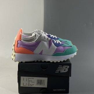 new balance 327 dark violet with summer jade