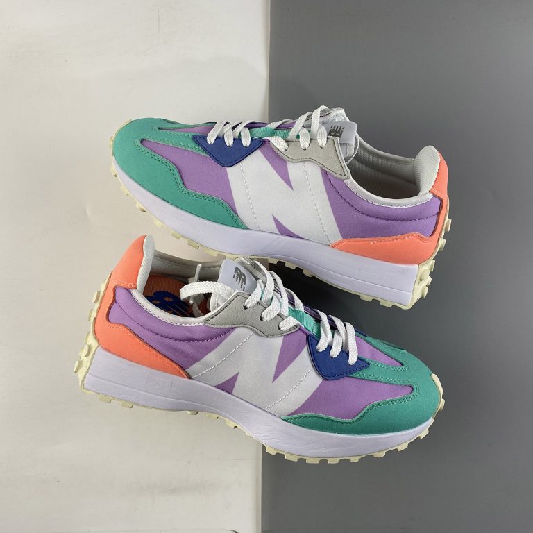 new balance 327 dark violet with summer jade