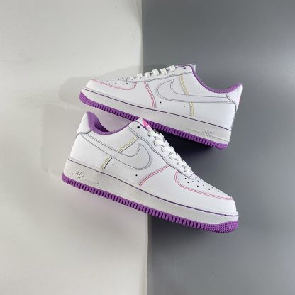 air force stitch purple