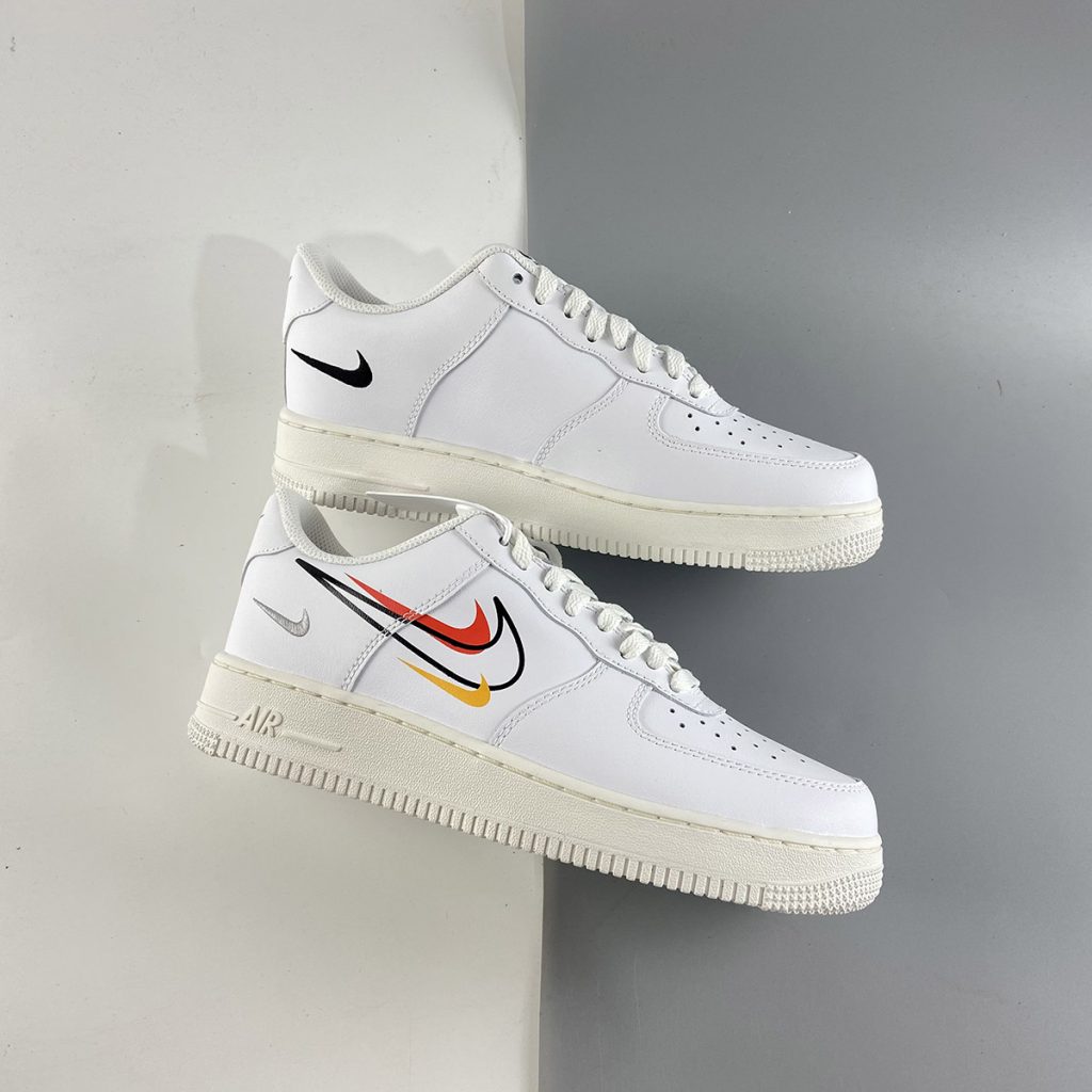 air force 1 low multi swoosh