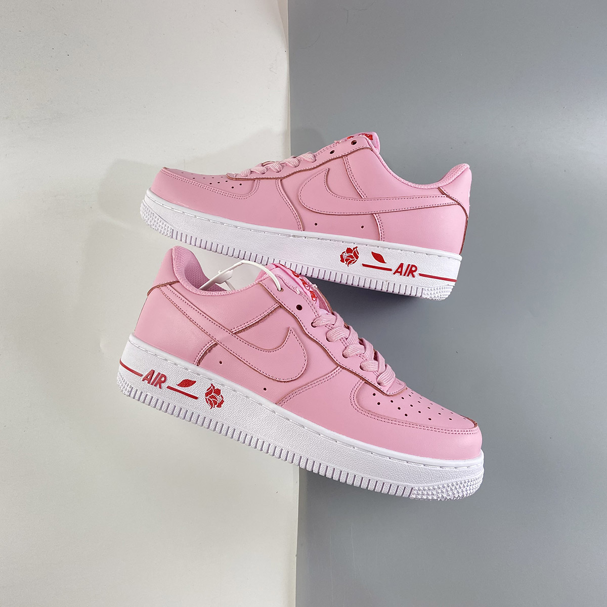 Nike-Air-Force-1-Low-Rose-Pink-Foam-White-University-Red-Pine-Green
