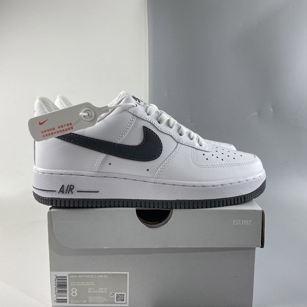 nike air force 1 gray white
