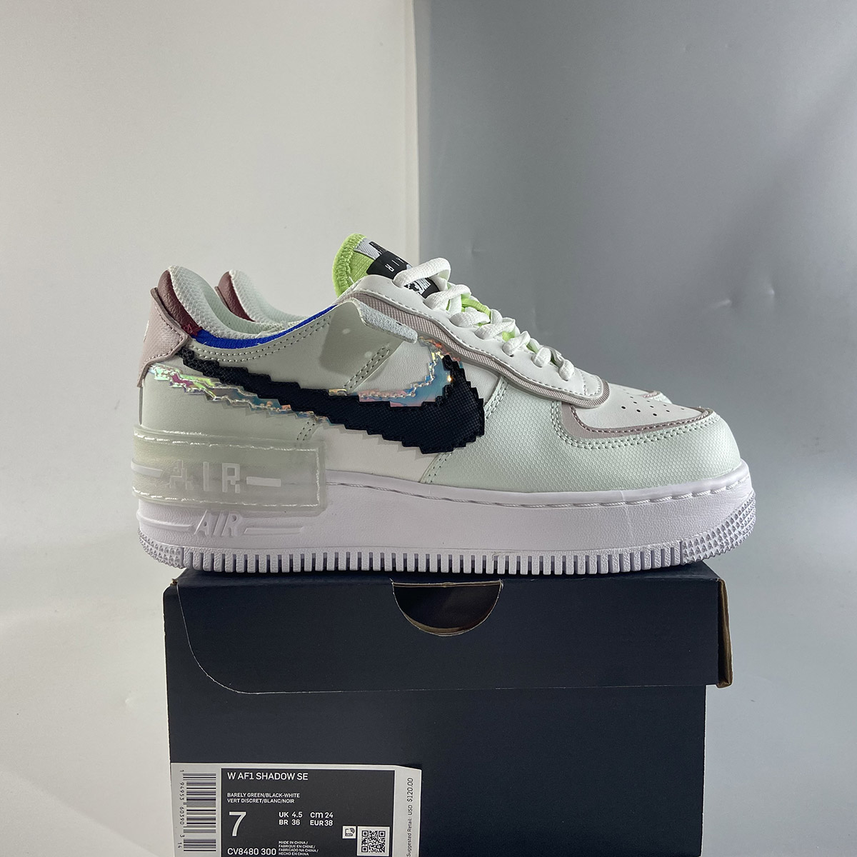 Nike-Air-Force-1-Shadow-Barely-Green-White-Platinum-Violet-Black-For-Sale-7