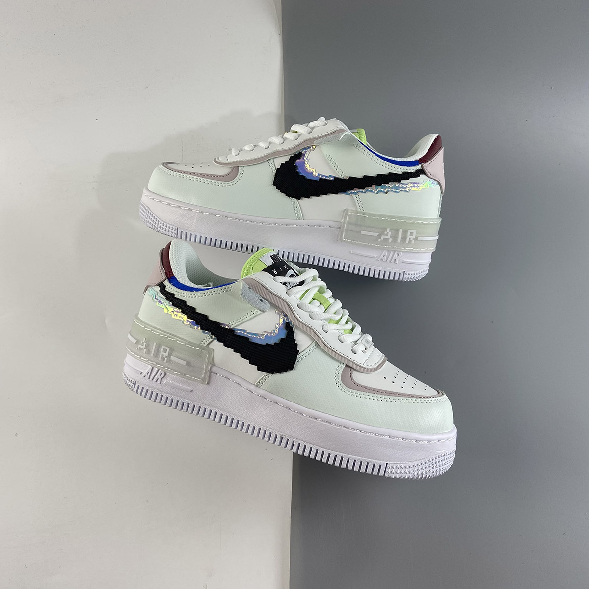 Nike-Air-Force-1-Shadow-Barely-Green-White-Platinum-Violet-Black-For-Sale