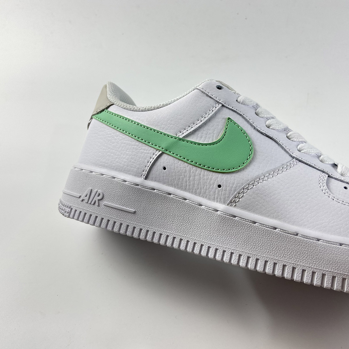 Nike-Air-Force-1-White-Light-Bone-White-Green-Glow-For-Sale-2