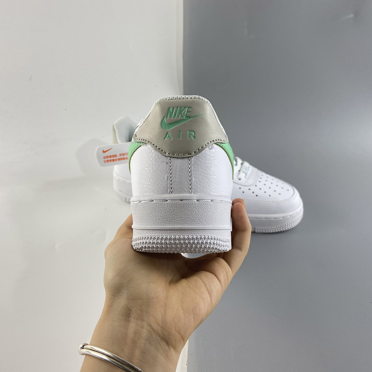 Nike-Air-Force-1-White-Light-Bone-White-Green-Glow-For-Sale-4