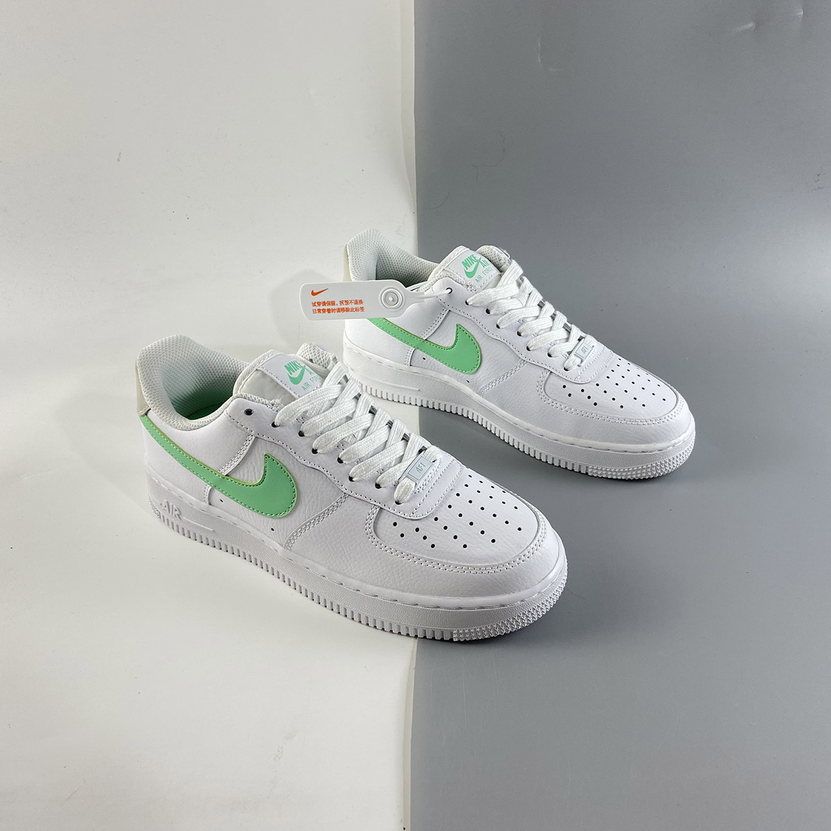 Nike-Air-Force-1-White-Light-Bone-White-Green-Glow-For-Sale-6