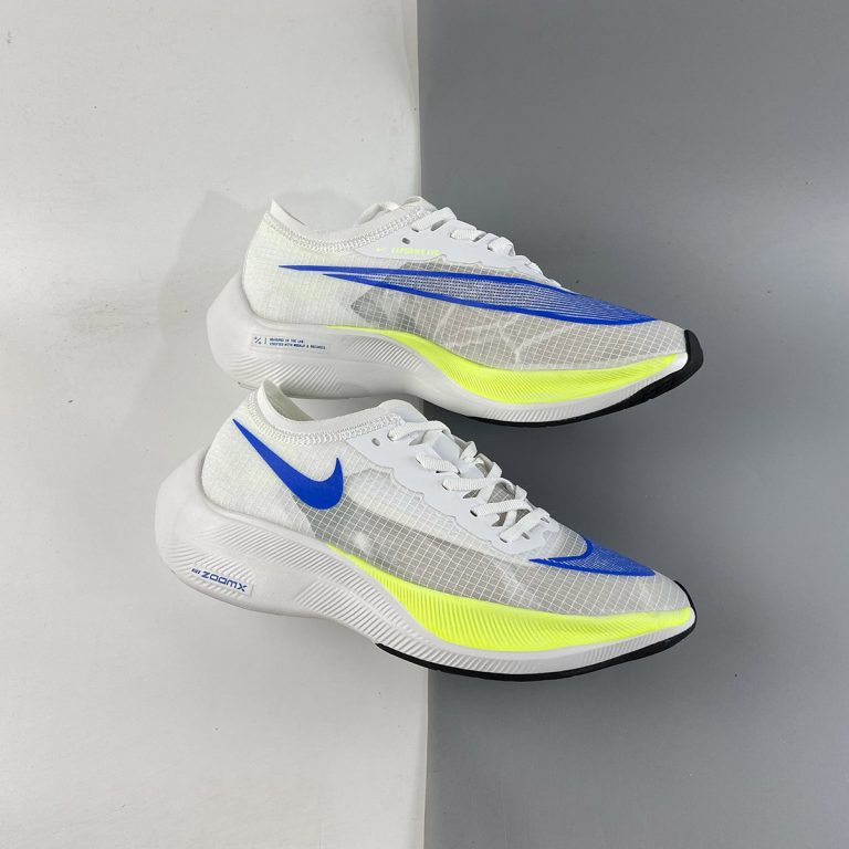 Nike ZoomX VaporFly NEXT% 2 White/Cyber/Black/Racer Blue For Sale – The