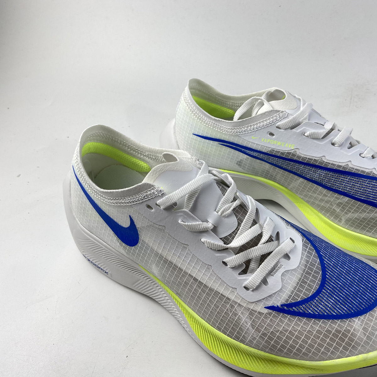 Nike ZoomX VaporFly NEXT% 2 White/Cyber/Black/Racer Blue For Sale – The Sole Line