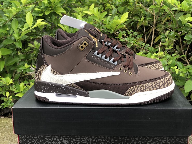 Travis Scott X Air Jordan 3 Brown For Sale The Sole Line