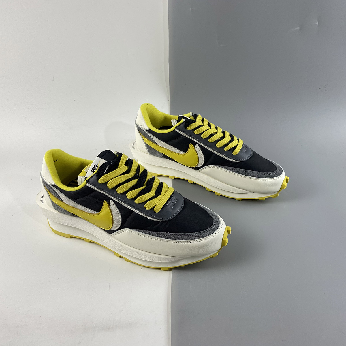 sacai undercover black bright citron