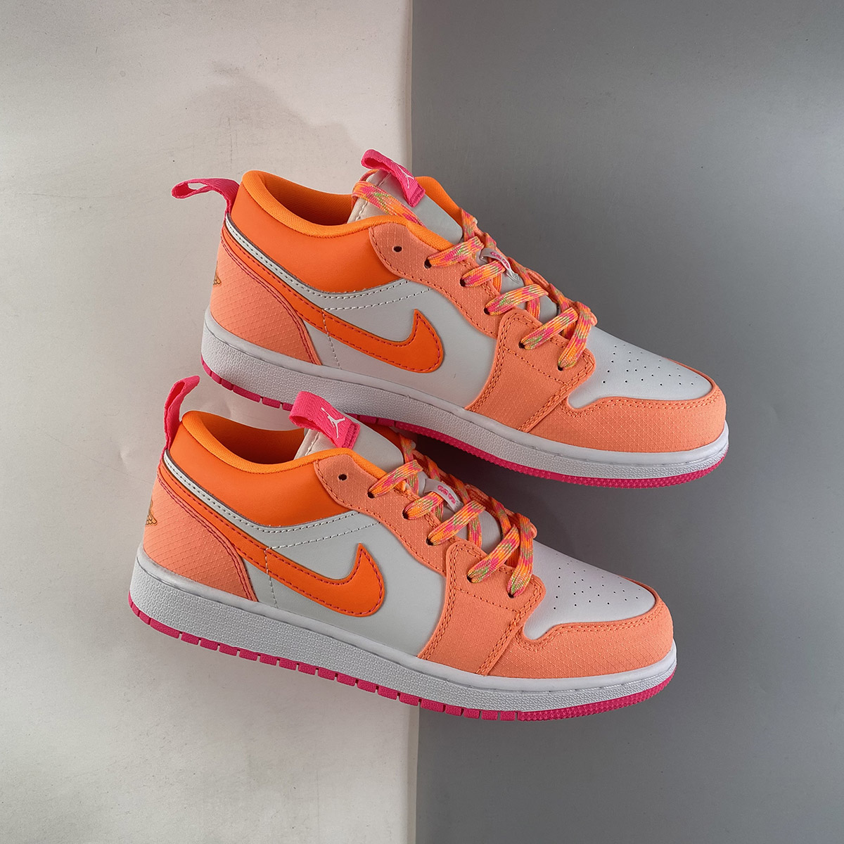 Air Jordan 1 Low Utility GS Pink White For Sale – The Sole Line