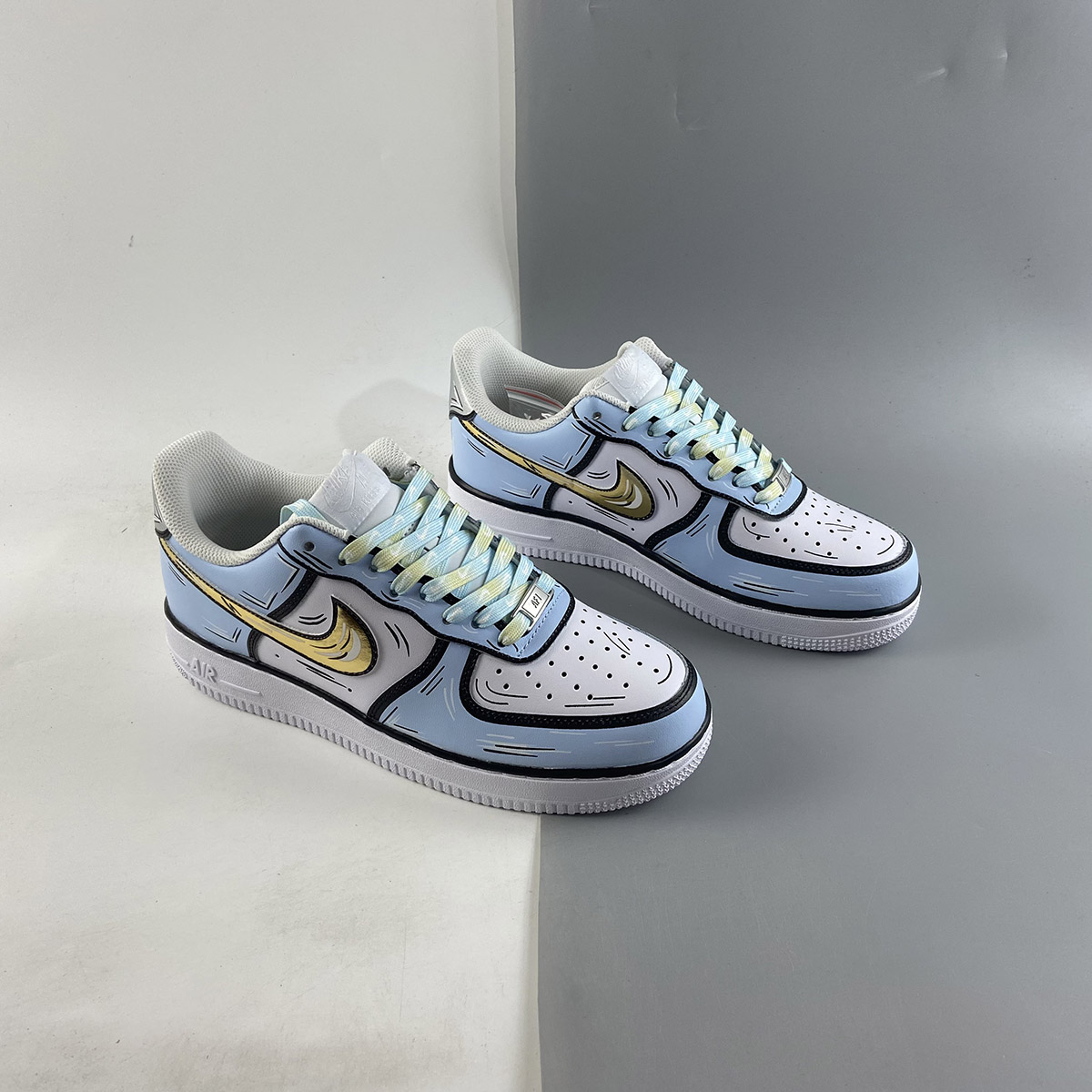 Nike-Air-Force-1-Low-Blue-White-Gold-Black-For-Sale-6