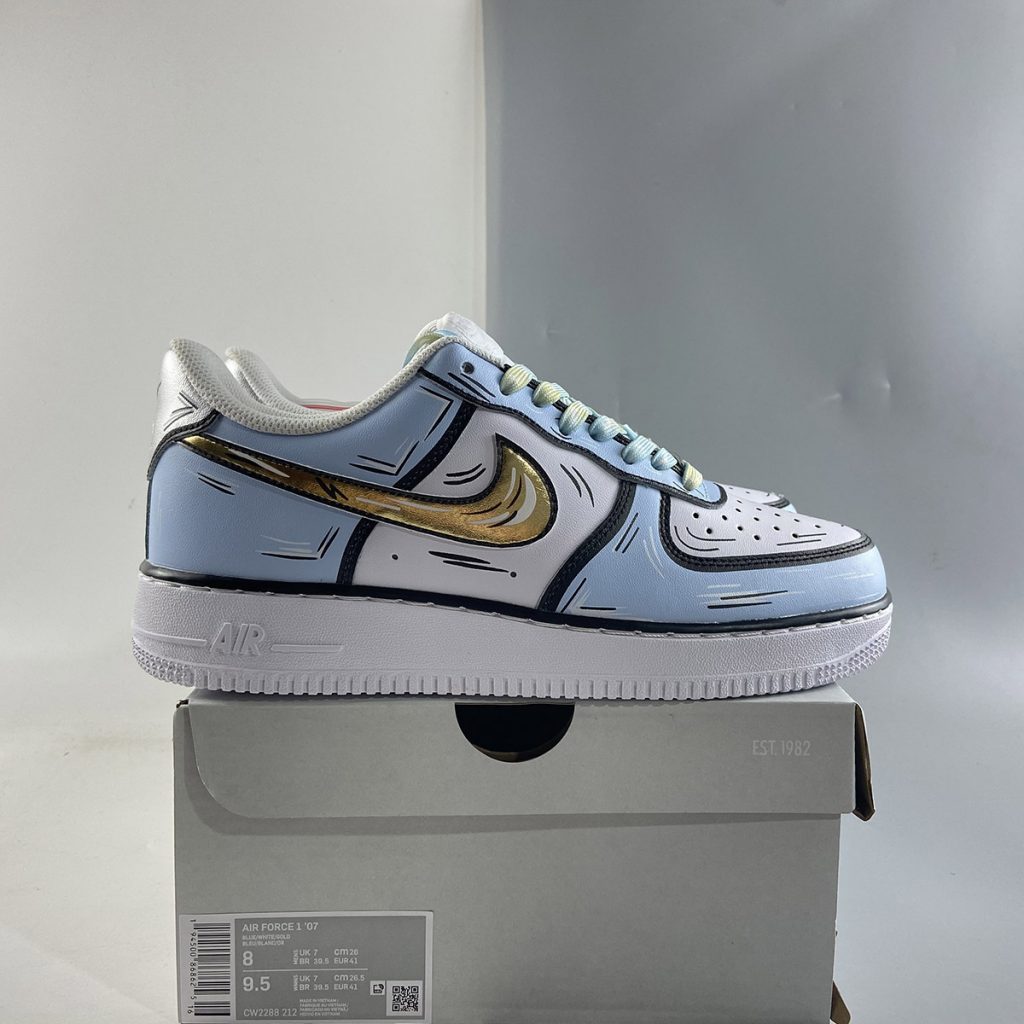 blue and gold air force