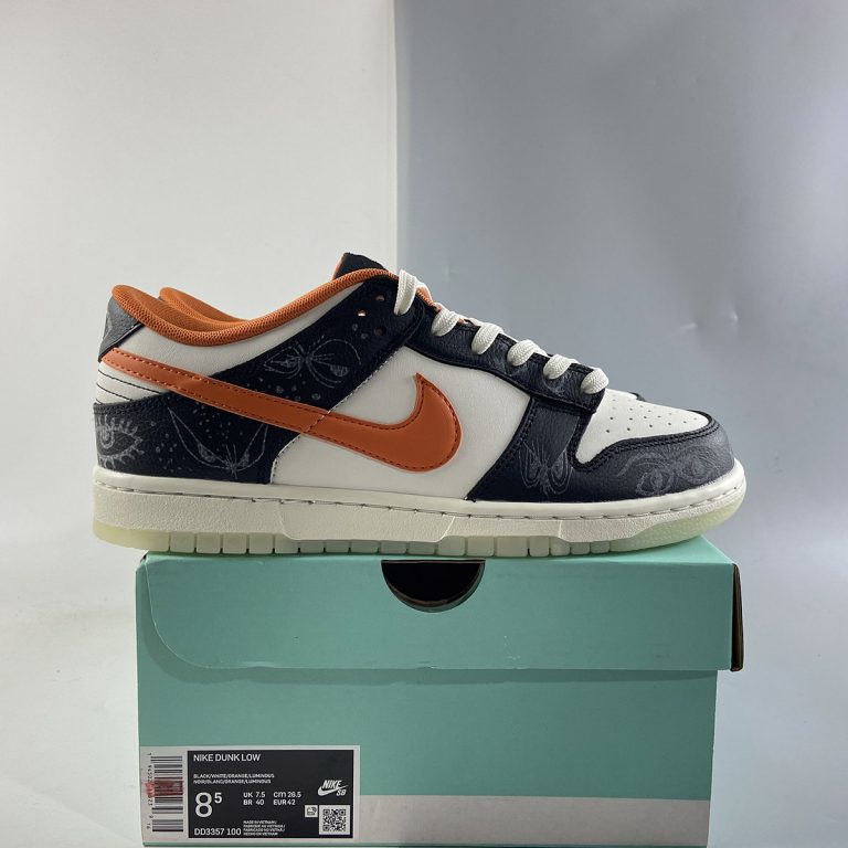 Nike Dunk Low PRM âHalloweenâ Sail/Starfish-Black For Sale â The Sole Line