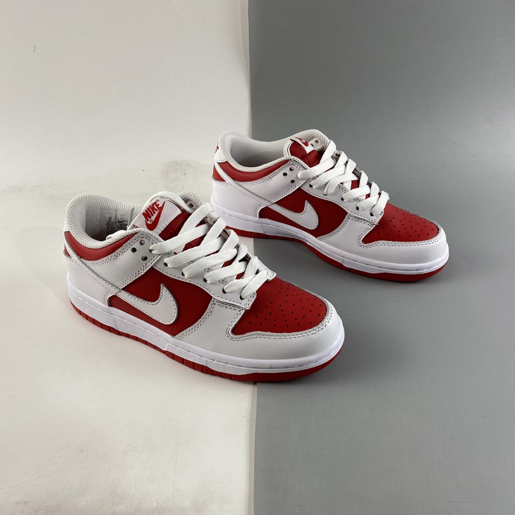 Nike Dunk Low University Red/White-Total Orange For Sale – The Sole Line