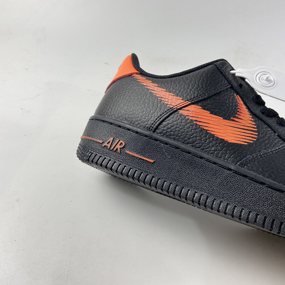VLONE-Like-Nike-Air-Force-1-Low-Black-Orange-For-Sale-2