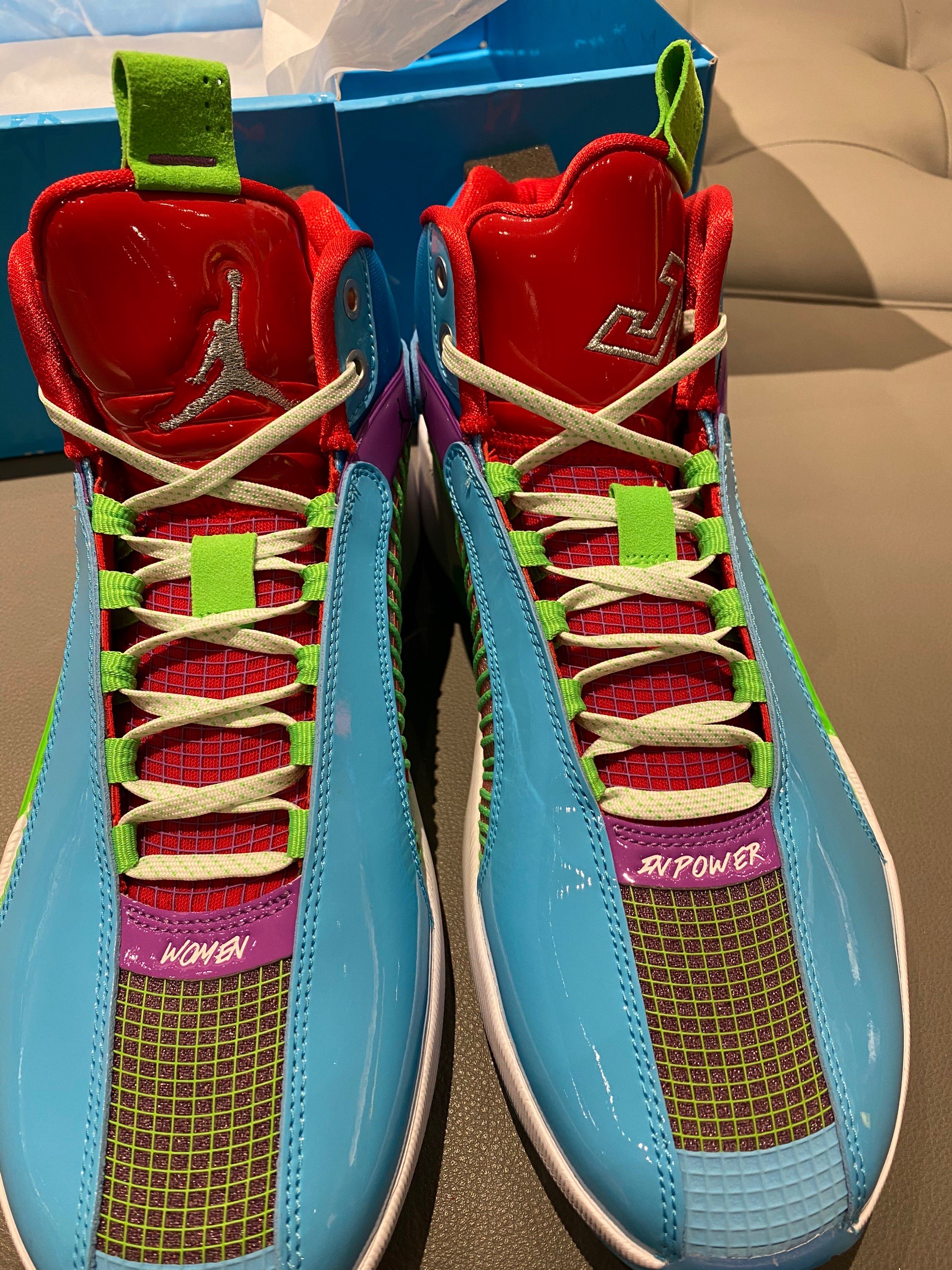 Jayson Tatum x Air Jordan 35 “Greatest Gift” Blue Fury For