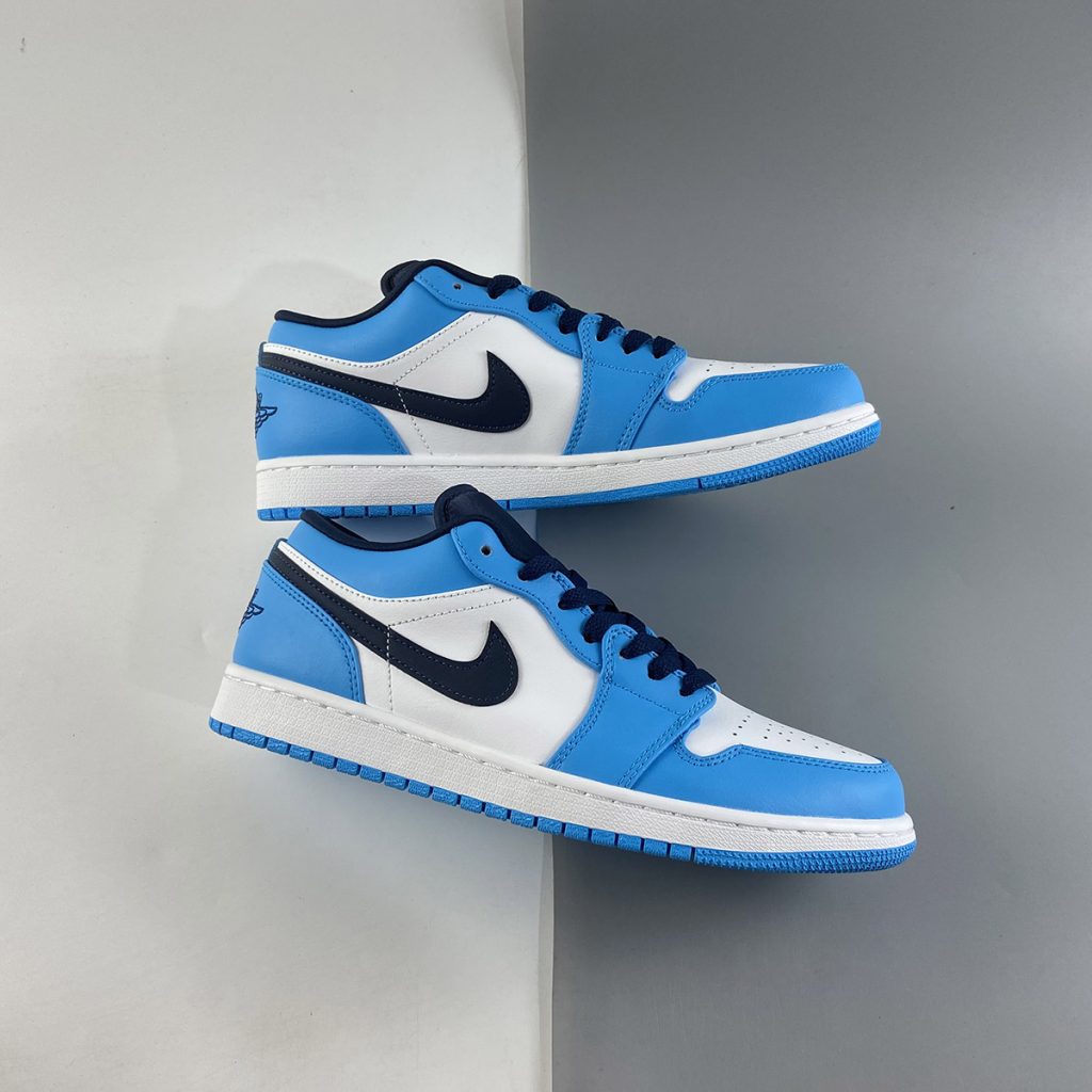 Air Jordan 1 Low “Dark Powder Blue” For Sale The Sole Line