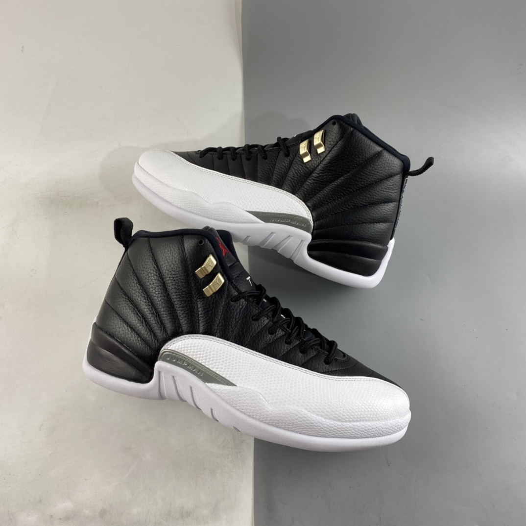 Air-Jordan-12-Playoffs-2021-Black-Varsity-Red-White-For-Sale