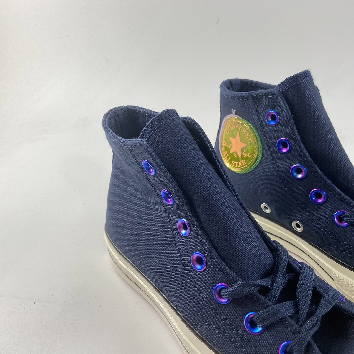 converse with the heart on it