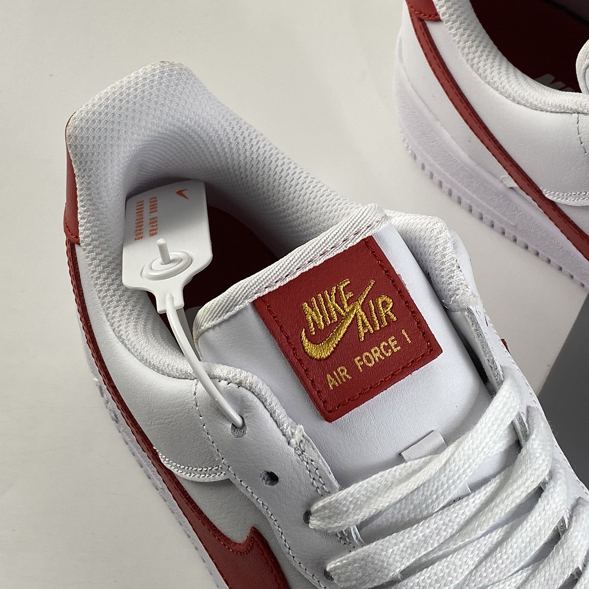 Nike-Air-Force-1-07-Essential-White-Gym-Red-For-Sale-3