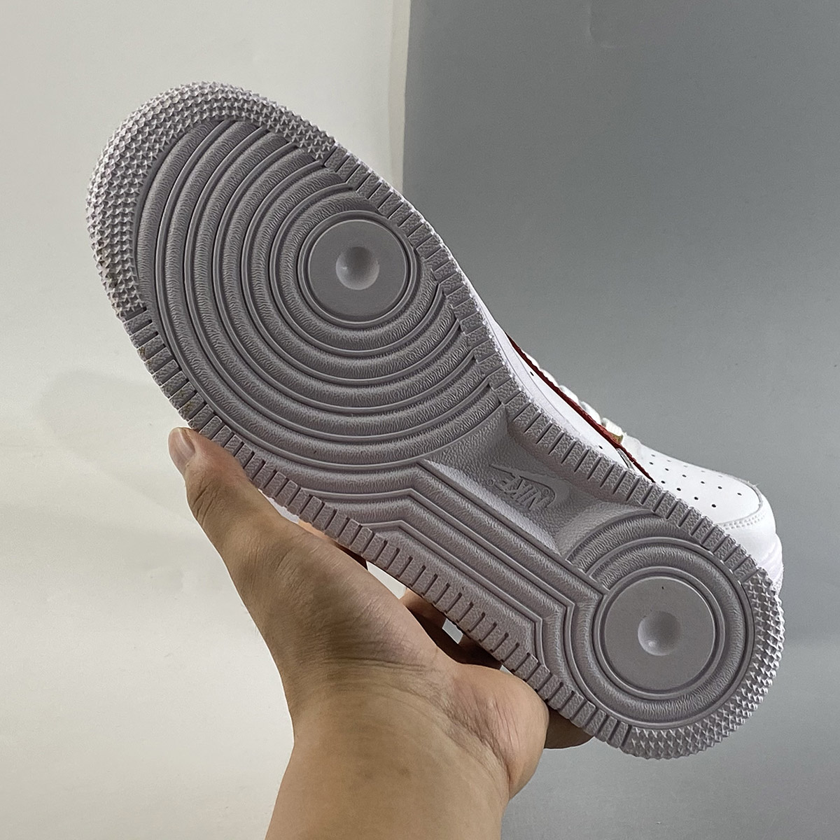 Nike-Air-Force-1-07-Essential-White-Gym-Red-For-Sale-5