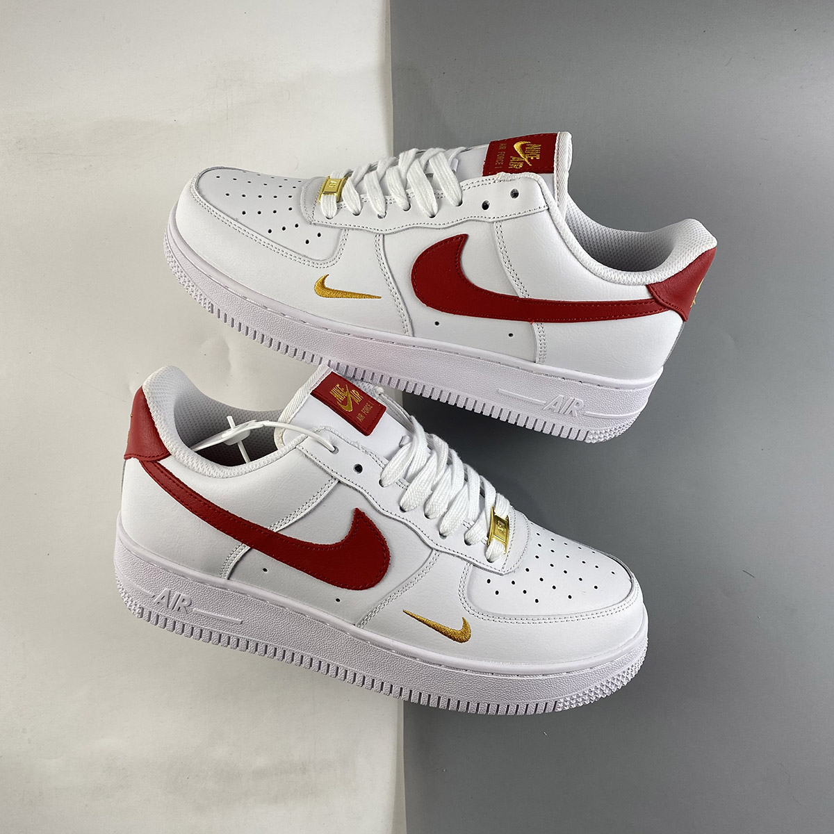 Nike-Air-Force-1-07-Essential-White-Gym-Red-For-Sale
