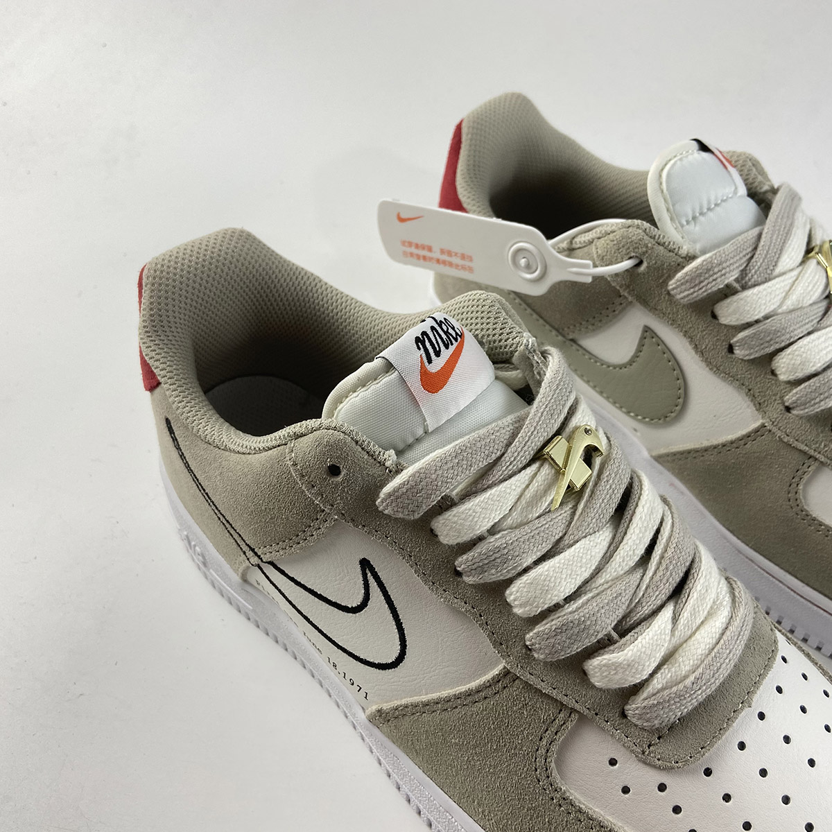 Nike-Air-Force-1-Low-First-Use-Light-Stone-Black-Sail-University-Red-For-Sale-3