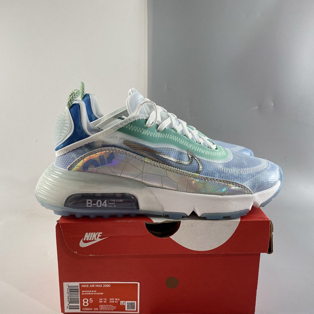 air max 2090 white blue