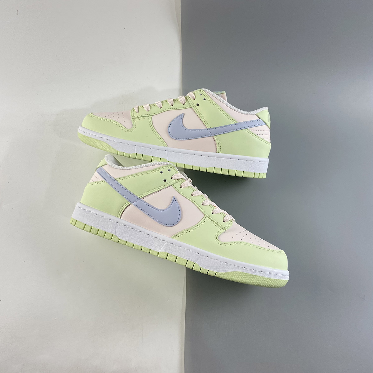 Nike-Dunk-Low-Light-Soft-Pink-Ghost-Lime-Ice-White-For-Sale