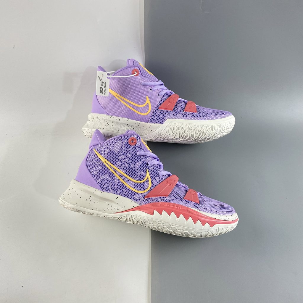 kyrie 7 purple and gold